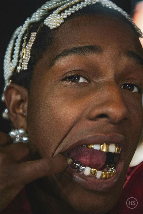 'Handsome' Skin, Flower Grillz & Gucci Braids: A$AP 